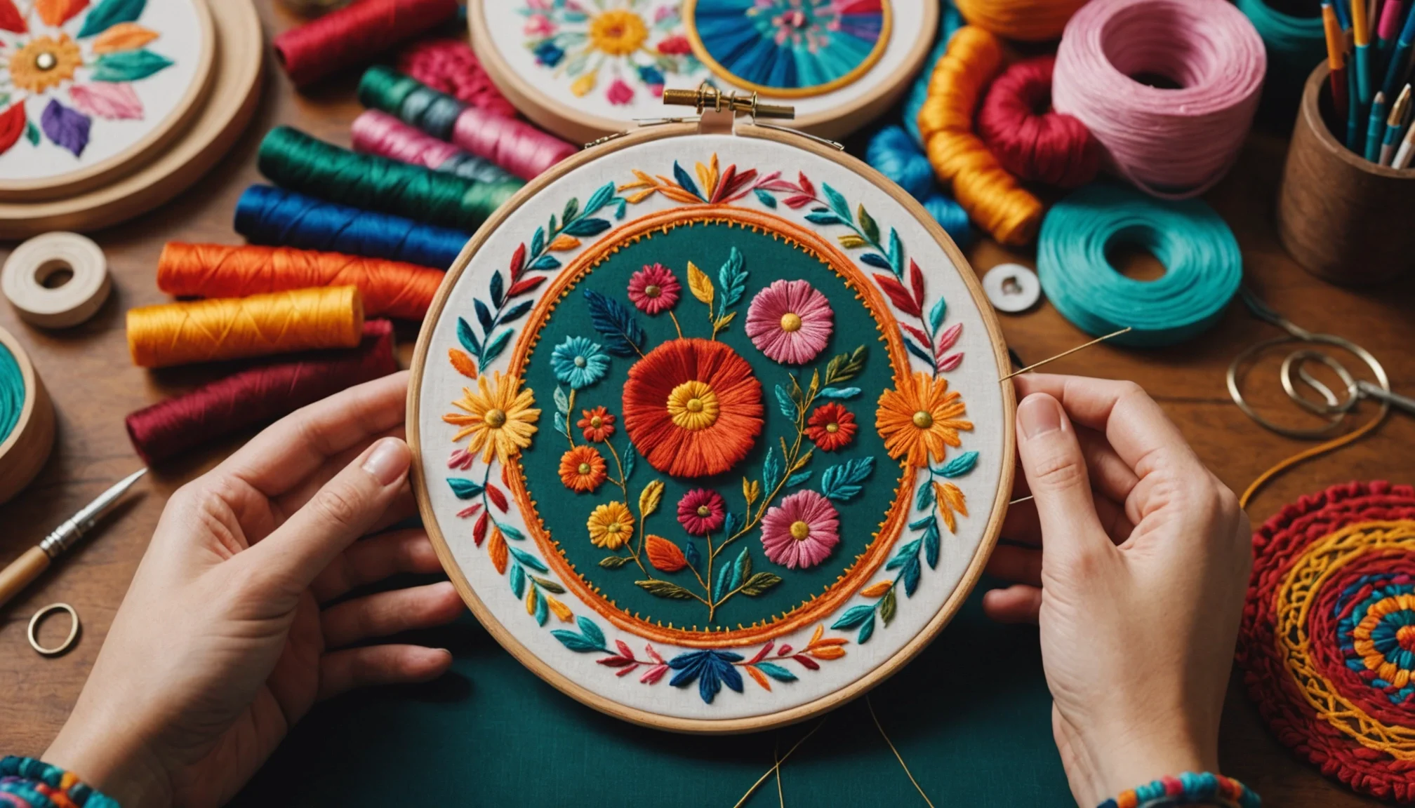 La broderie moderne s'impose sur Instagram : une révolution artisanale