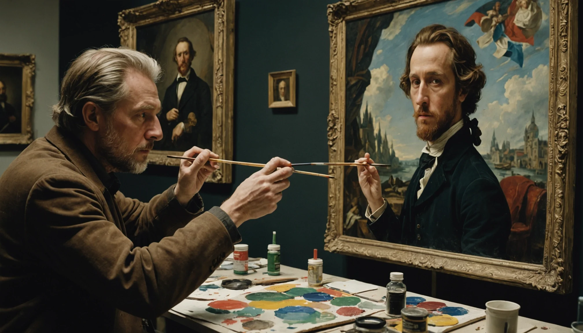 Quand l'art bouscule le temps : une plongée dans l'histoire moderne fascinante