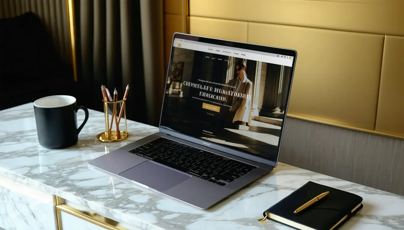 Quand le design digital sublime le luxe : 8 sites d’exception pour s’inspirer élégamment