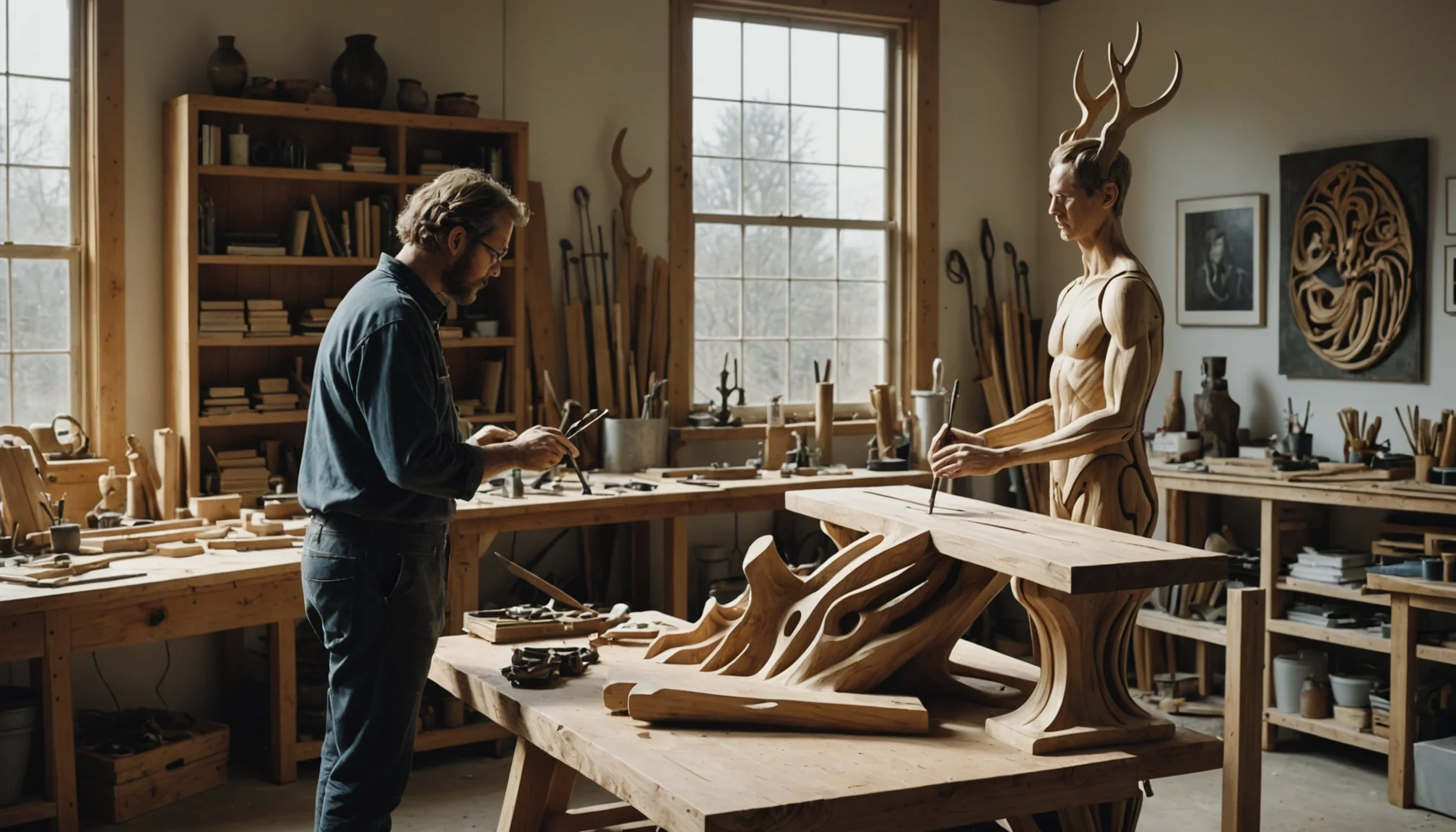 Redécouvrir l'art du bois : la sculpture contemporaine qui surprend